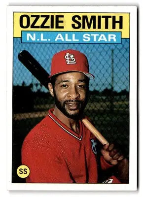 1986 Topps #704 Ozzie Smith - Baseball Card Single
