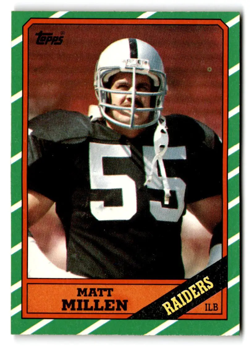 1986 Topps #72 Matt Millen - Trading Cards