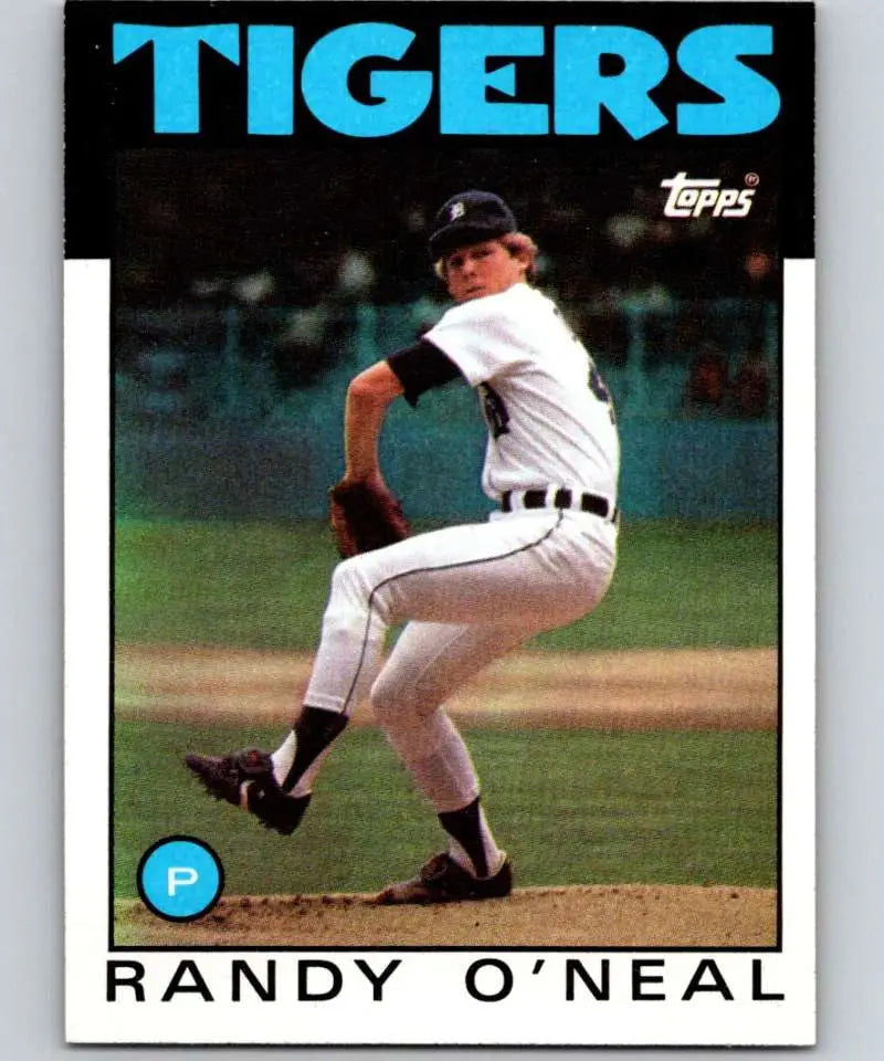 1986 Topps #73 Randy O’Neal EX Excellent Detroit Tigers Baseball Card - Baseball Card Single