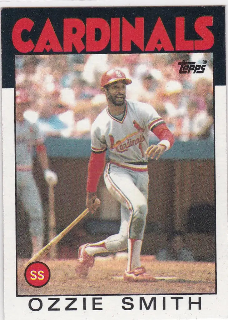 1986 Topps #730 Ozzie Smith St Louis Cardinals