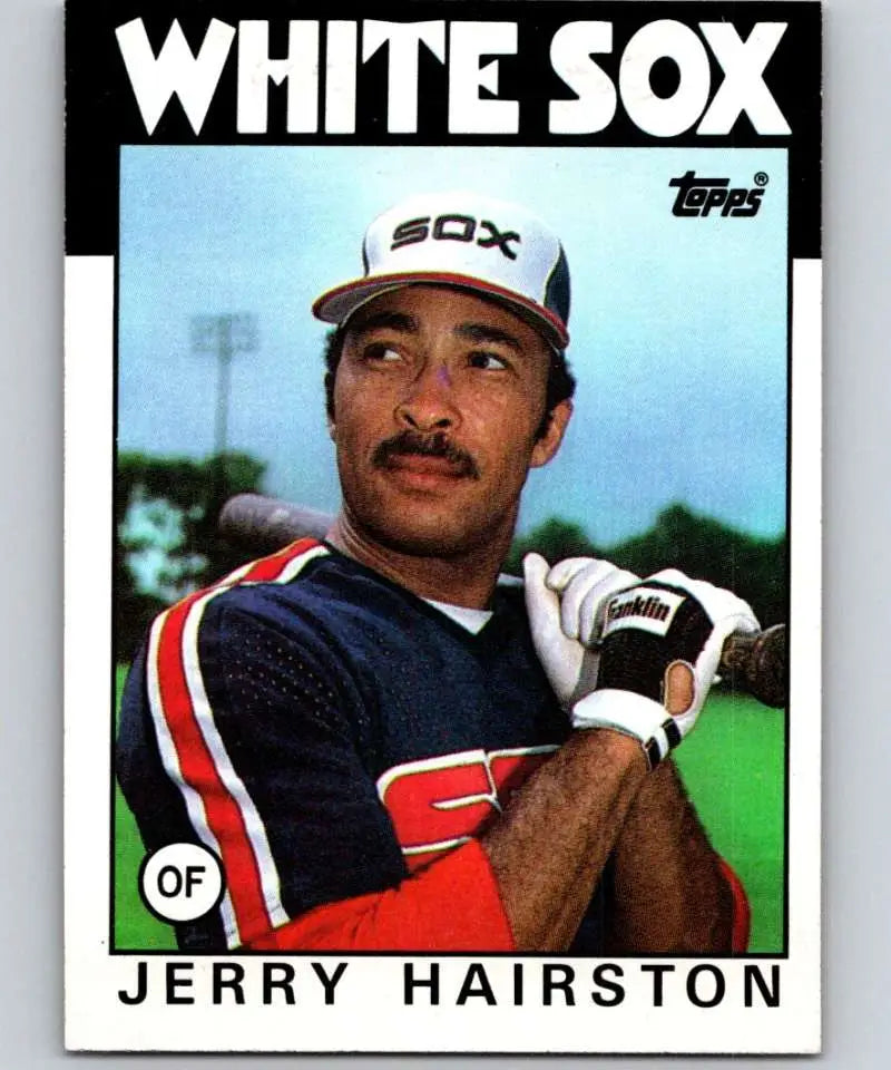 1986 Topps #778 Jerry Hairston EX Excellent Chicago White Sox Baseball Card