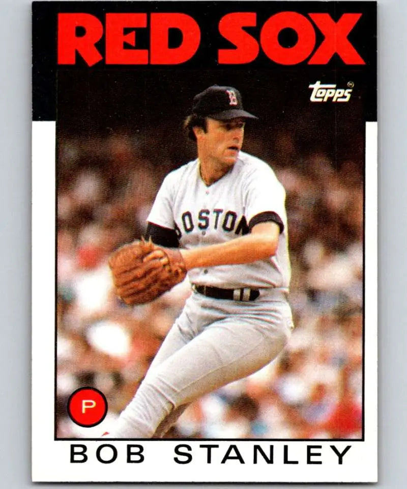 1986 Topps #785 Bob Stanley EX Excellent Boston Red Sox Baseball Card - Baseball Card Single