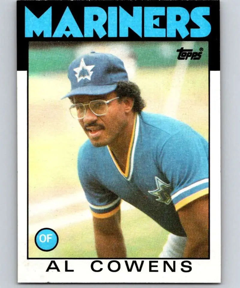 1986 Topps #92 Al Cowens EX Excellent Seattle Mariners Baseball Card - Baseball Card Single