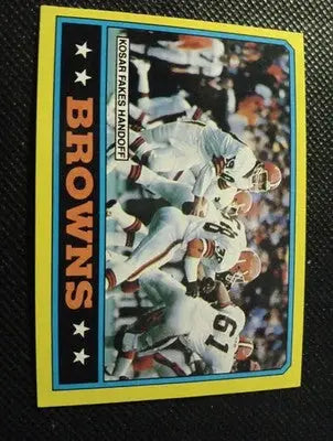 1986 Topps - Bernie Kosar #185. (RC) Cleveland Browns. EX+ - NRMT - Football Card Single