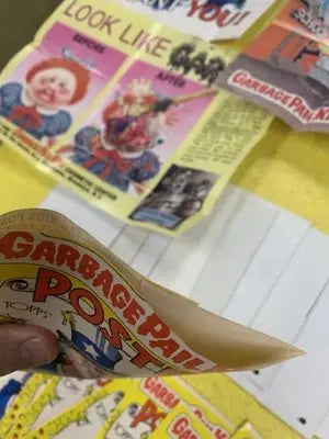 1986 Topps Garbage Pail Kids 12x17 Posters Complete 18 Piece Set w/Wrappers GPK