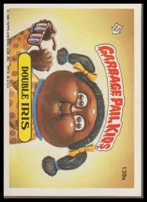 1986 Topps Garbage Pail Kids Series 4 #139a Double Iris - Non-Sports Card Single