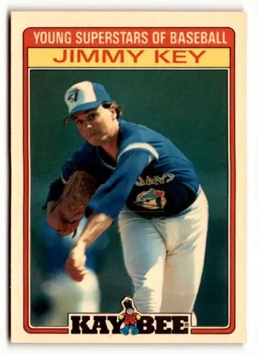 1986 Topps Kay-Bee Young Superstars of Baseball #18 Jimmy Key NrMt-Mt ID:50413 - Trading Cards