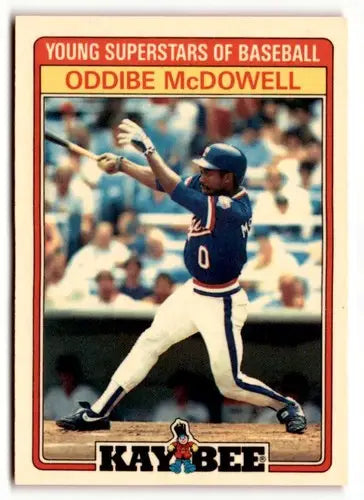 1986 Topps Kay-Bee Young Superstars of Baseball #20 Oddibe McDowell NrM ID:50395 - Baseball Card Single