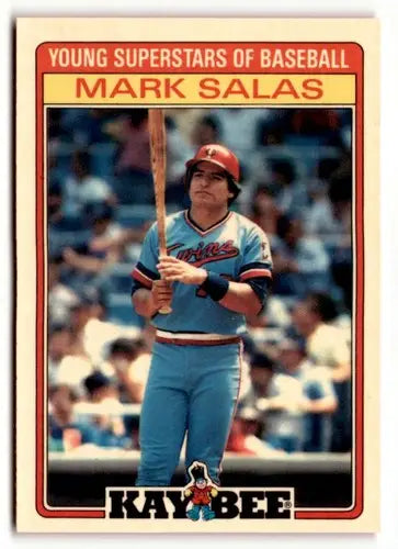 1986 Topps Kay-Bee Young Superstars of Baseball #28 Mark Salas NrMt-Mt ID:50401 - Baseball Card Single