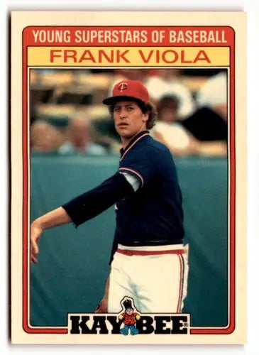 1986 Topps Kay-Bee Young Superstars of Baseball #33 Frank Viola NrMt-Mt ID:50399 - Baseball Card Single