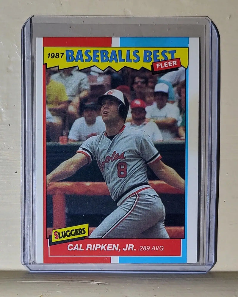 1987 Cal Ripken Jr Fleer Baseballs Best #35 MLB Baseball Card Baltimore Orioles - Baseball Card Single