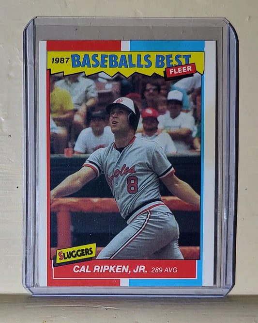 1987 Cal Ripken Jr Fleer Baseballs Best #35 MLB Baseball Card Baltimore Orioles - Baseball Card Single