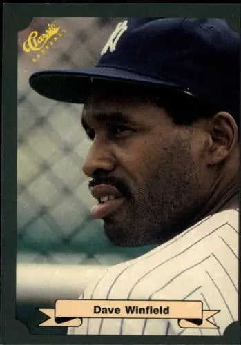 1987 Classic Game Dave Winfield baseball card with original gloss Yankees NM Near Mint