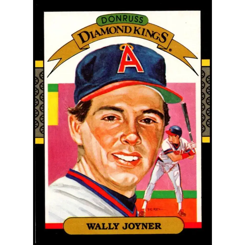 1987 Donruss #1 Wally Joyner EX Excellent California Angels Baseball Card - Baseball Card Single