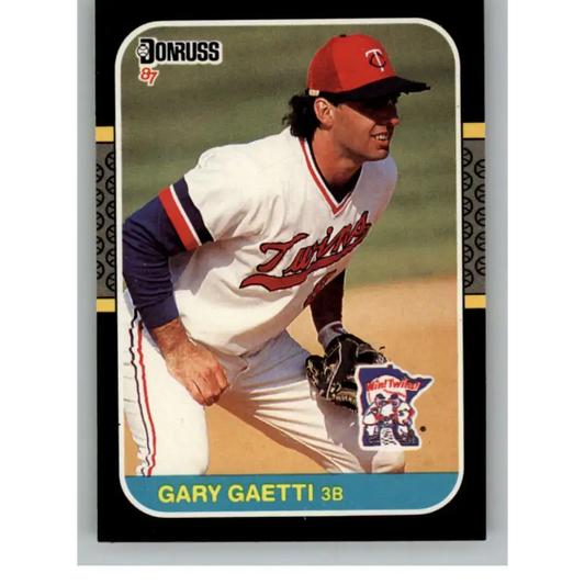 1987 Donruss #122 Gary Gaetti EX Excellent Minnesota Twins Baseball Card