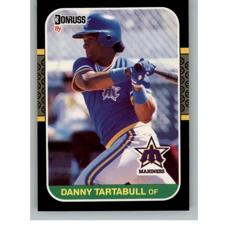 1987 Donruss #147 Danny Tartabull EX Excellent Seattle Mariners Baseball Card - Baseball Card Single