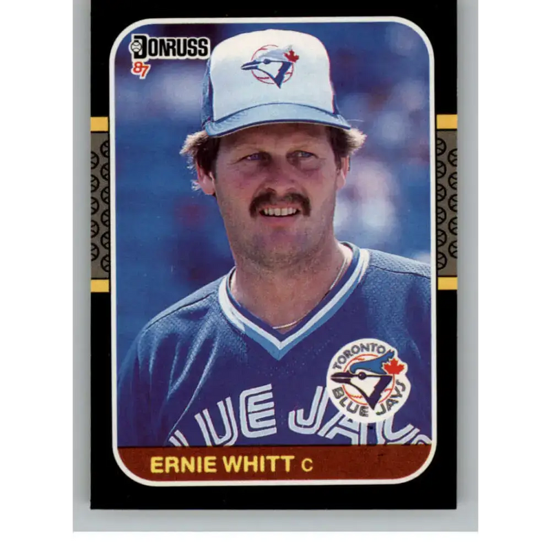 1987 Donruss #148 Ernie Whitt EX Excellent Toronto Blue Jays Baseball Card - Baseball Card Single