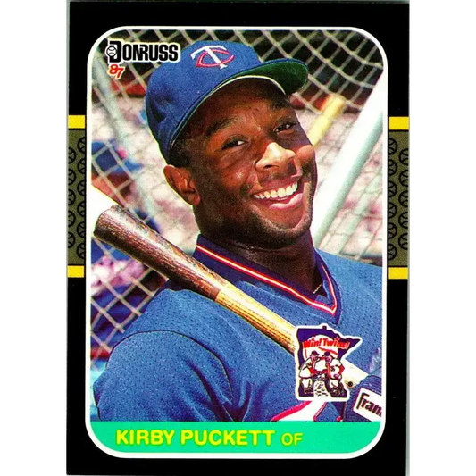 1987 Donruss #149 Kirby Puckett EX Excellent Minnesota Twins Baseball Card