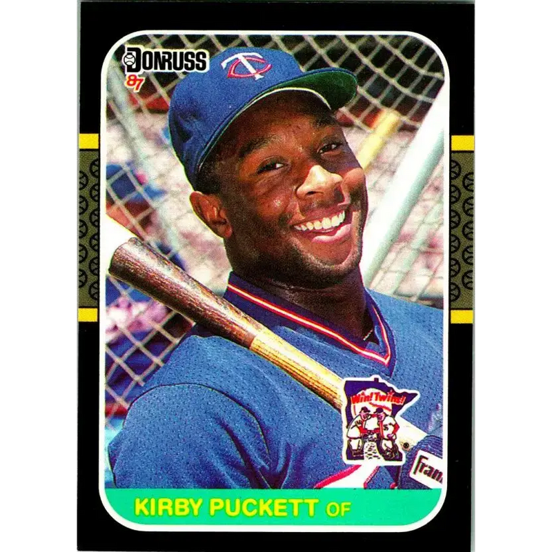 1987 Donruss #149 Kirby Puckett EX Excellent Minnesota Twins Baseball Card - Baseball Card Single