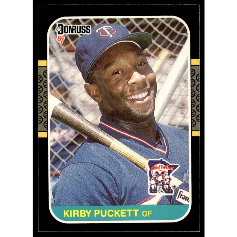1987 Donruss #149 Kirby Puckett EX/NM Minnesota Twins Baseball Card - Baseball Card Single
