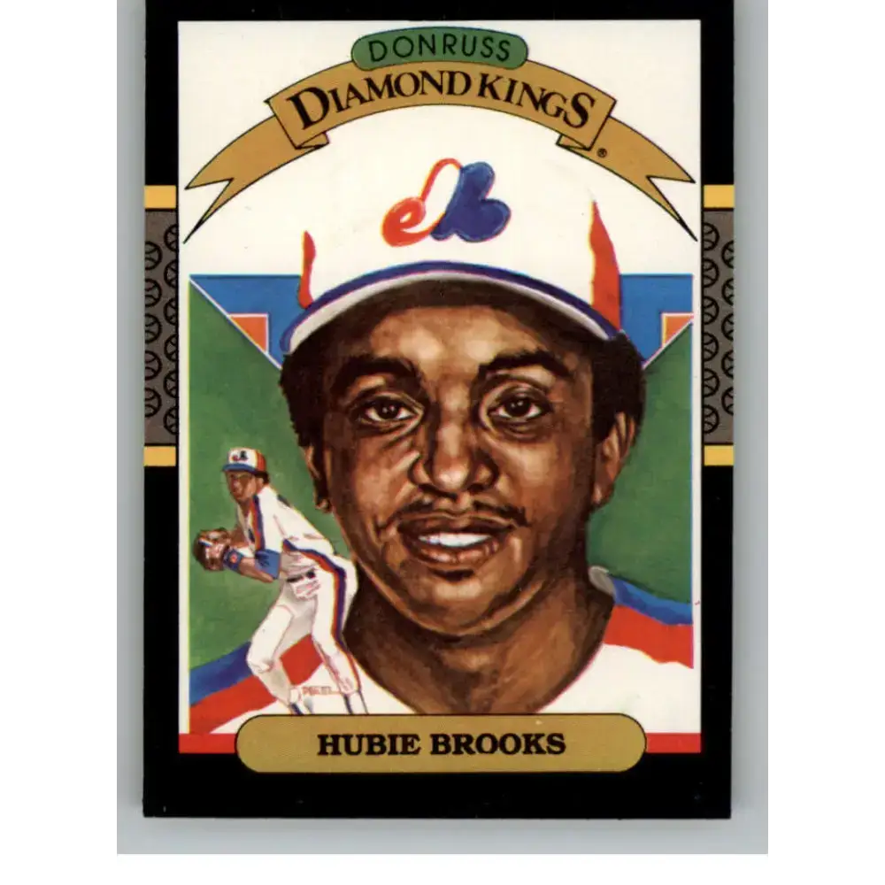 1987 Donruss #17 Hubie Brooks EX Excellent Montreal Expos Baseball Card - Baseball Card Single