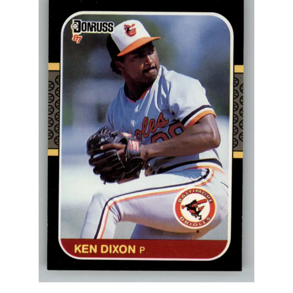 1987 Donruss #171 Ken Dixon EX Excellent Baltimore Orioles Baseball Card - Baseball Card Single