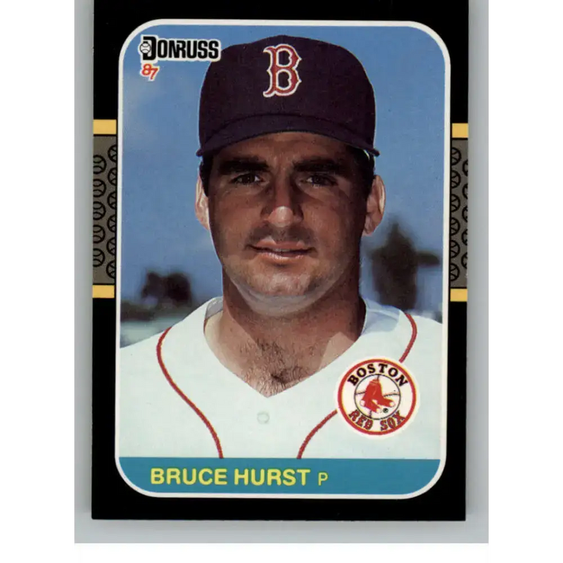 1987 Donruss #174 Bruce Hurst EX Excellent Boston Red Sox Baseball Card - Baseball Card Single