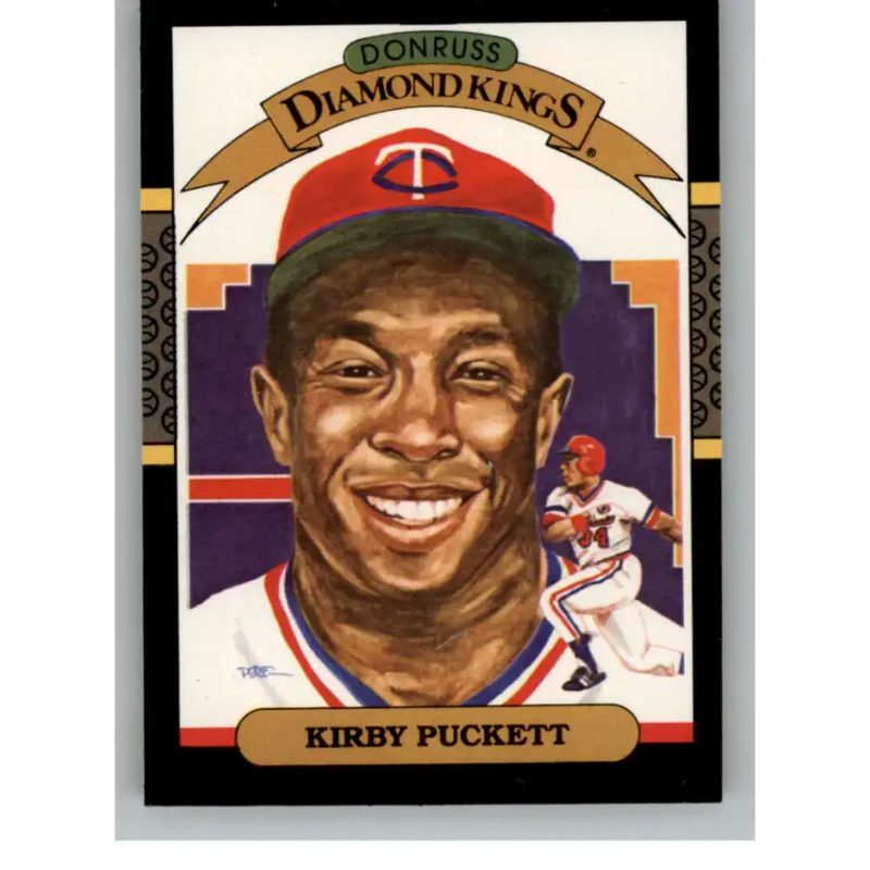 1987 Donruss #19 Kirby Puckett EX Excellent Minnesota Twins Baseball Card