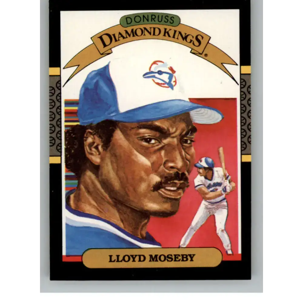 1987 Donruss #21 Lloyd Moseby EX Excellent Toronto Blue Jays Baseball Card - Baseball Card Single