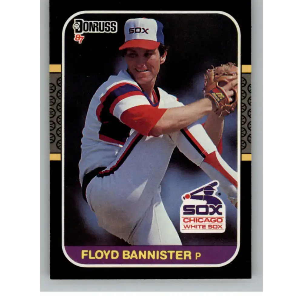 1987 Donruss #211 Floyd Bannister EX Excellent Chicago White Sox Baseball Card - Baseball Card Single