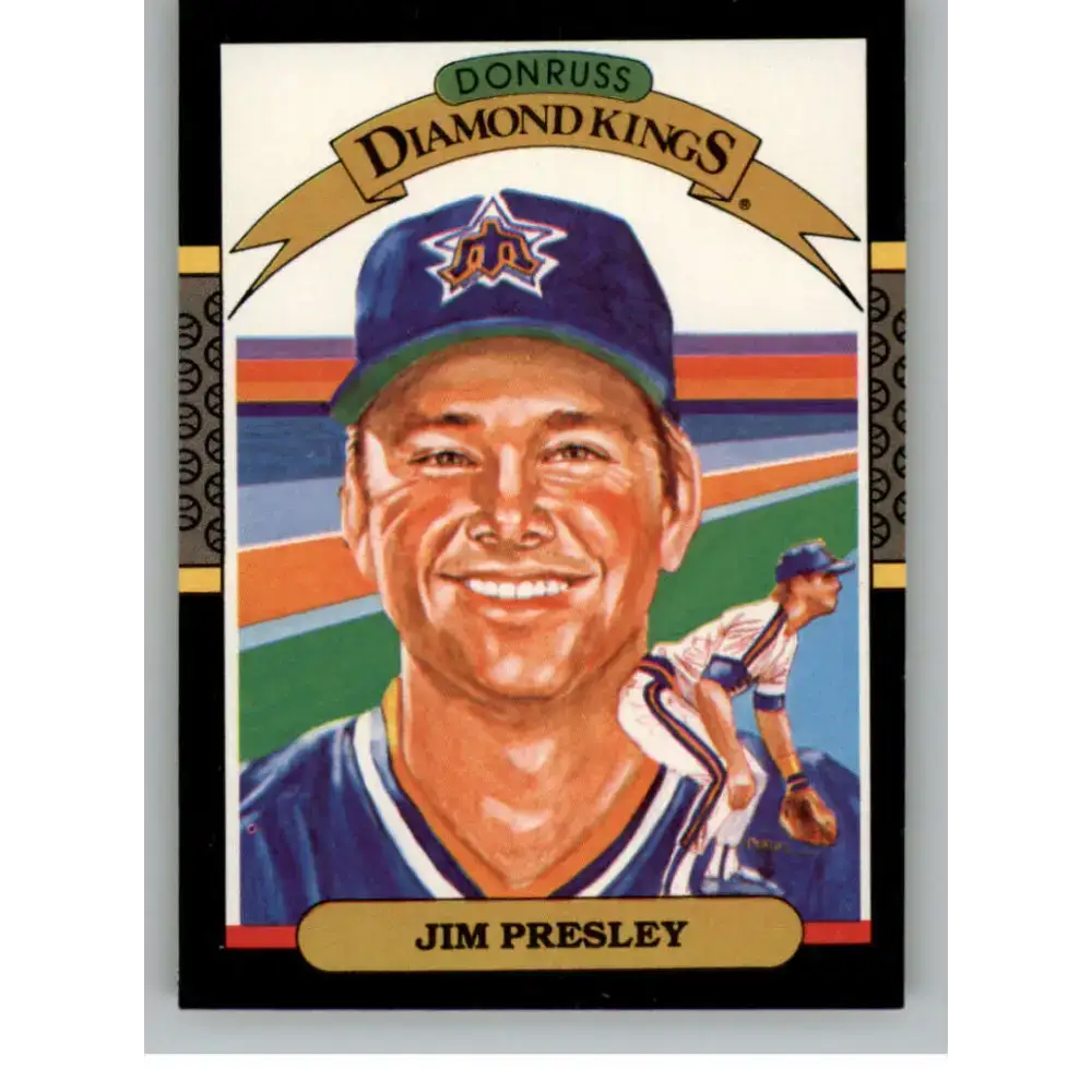1987 Donruss #23 Jim Presley EX Excellent Seattle Mariners Baseball Card - Baseball Card Single