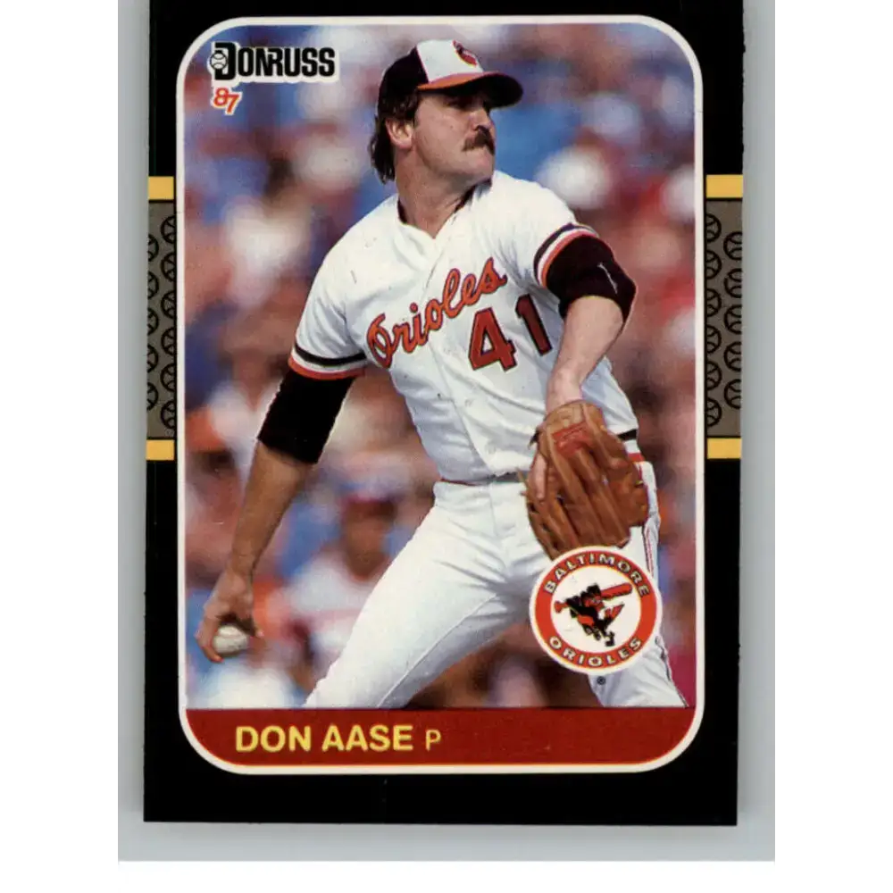 1987 Donruss #231 Don Aase EX Excellent Baltimore Orioles Baseball Card - Baseball Card Single
