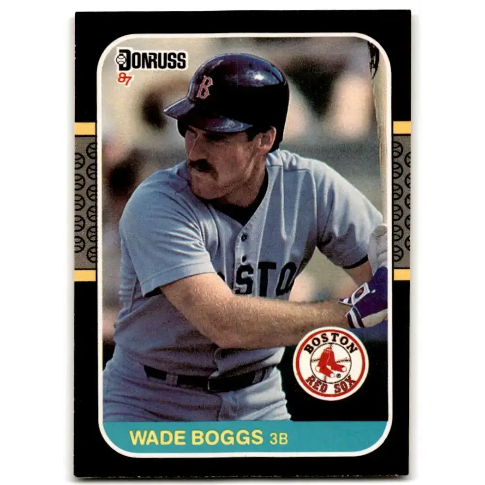 1987 Donruss #252 Wade Boggs EX Excellent Boston Red Sox Baseball Card - Baseball Card Single