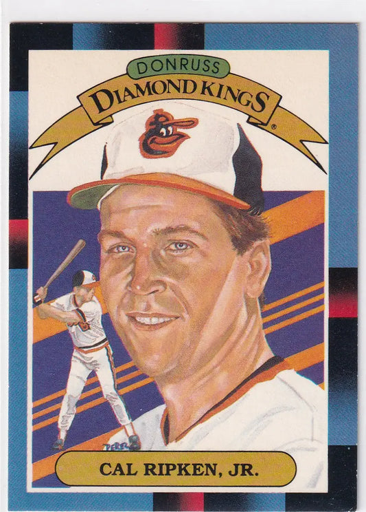 1987 DONRUSS #26 CAL RIPKEN JR DIAMOND KINGS- BALTIMORE ORIOLES - Baseball Card Single