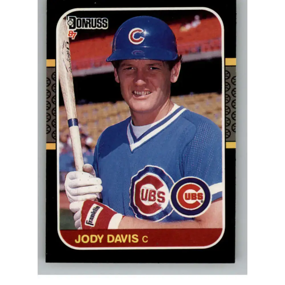 1987 Donruss #269 Jody Davis EX Excellent Chicago Cubs Baseball Card - Baseball Card Single