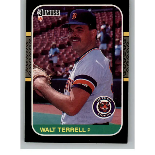 1987 Donruss #275 Walt Terrell EX Excellent Detroit Tigers Baseball Card
