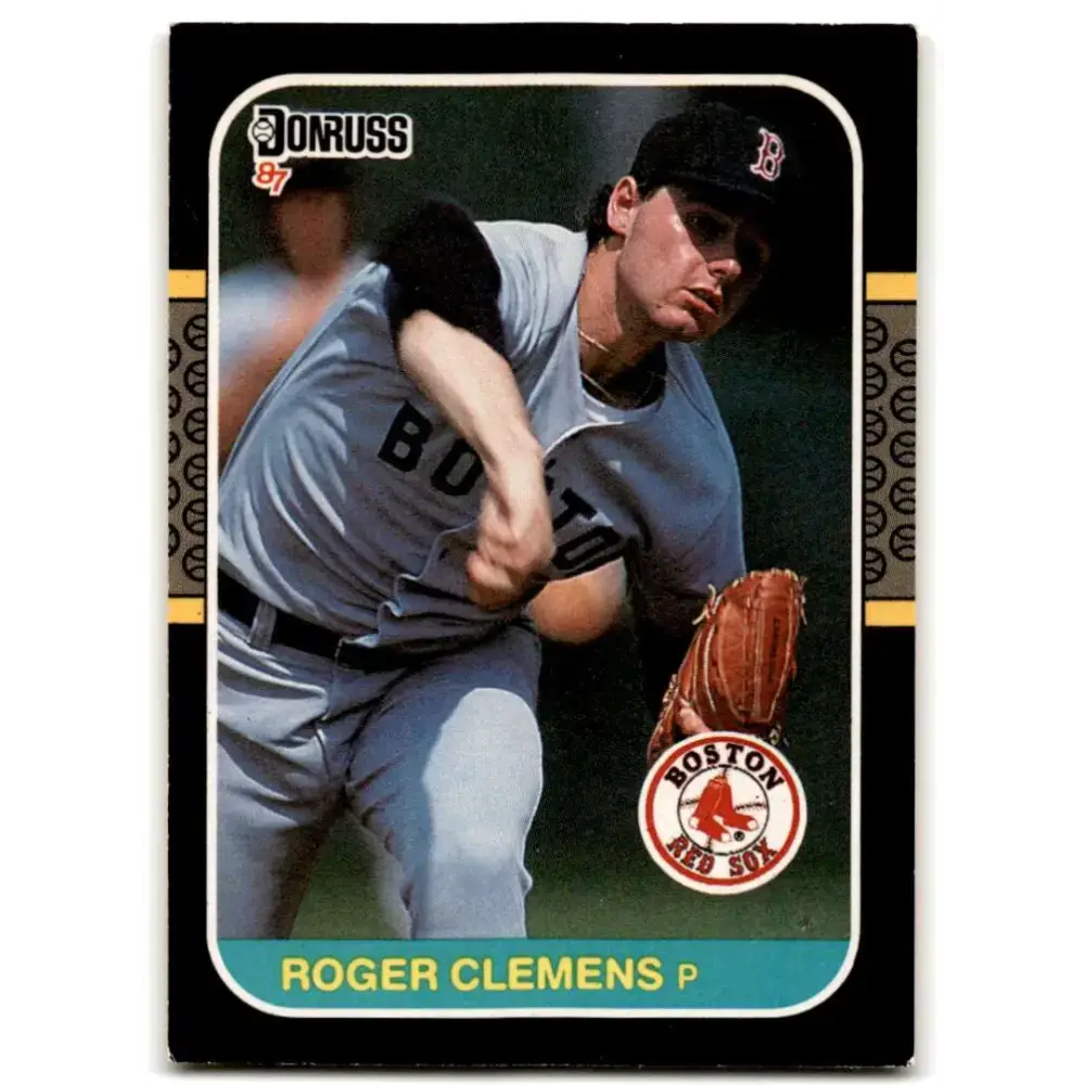1987 Donruss #276 Roger Clemens EX Excellent Boston Red Sox Baseball Card - Baseball Card Single