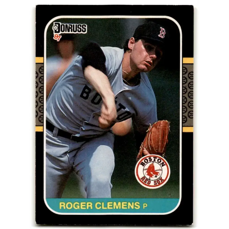 1987 Donruss #276 Roger Clemens EX Excellent Boston Red Sox Baseball Card - Baseball Card Single