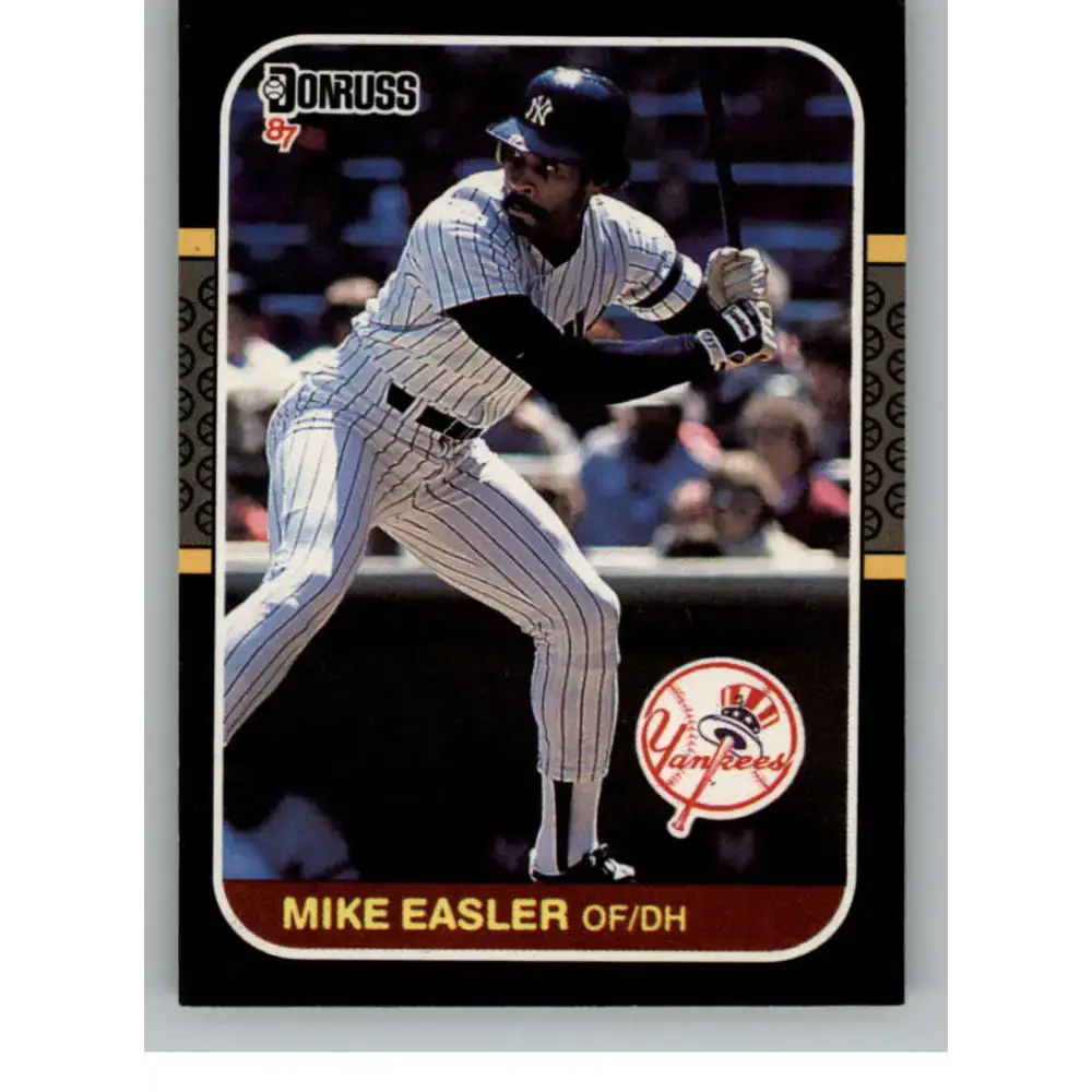 1987 Donruss #277 Mike Easler EX Excellent New York Yankees Baseball Card - Baseball Card Single