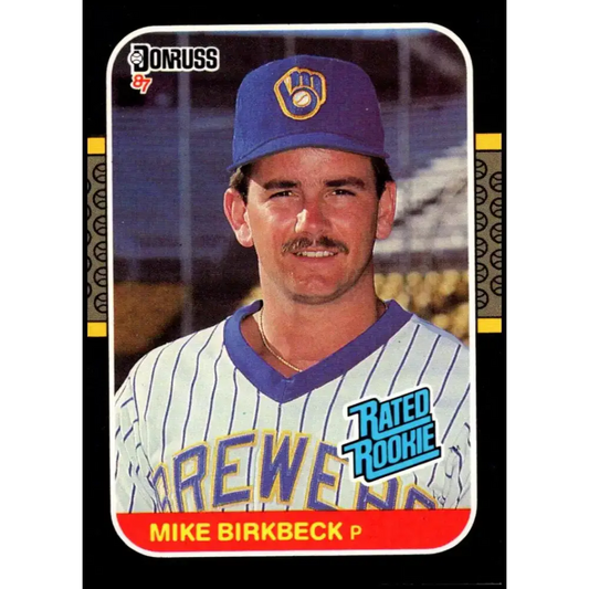 1987 Donruss #28 B.J. Surhoff EX Excellent RC Rookie Milwaukee Brewers Baseball Card