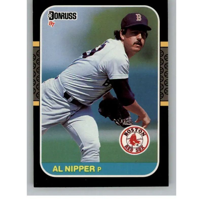 1987 Donruss #297 Al Nipper EX Excellent Boston Red Sox Baseball Card - Baseball Card Single