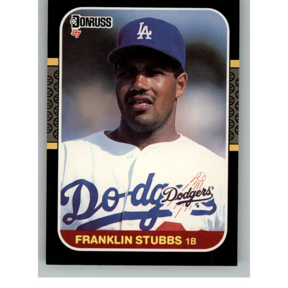 1987 Donruss #299 Franklin Stubbs EX Excellent Los Angeles Dodgers Baseball Card