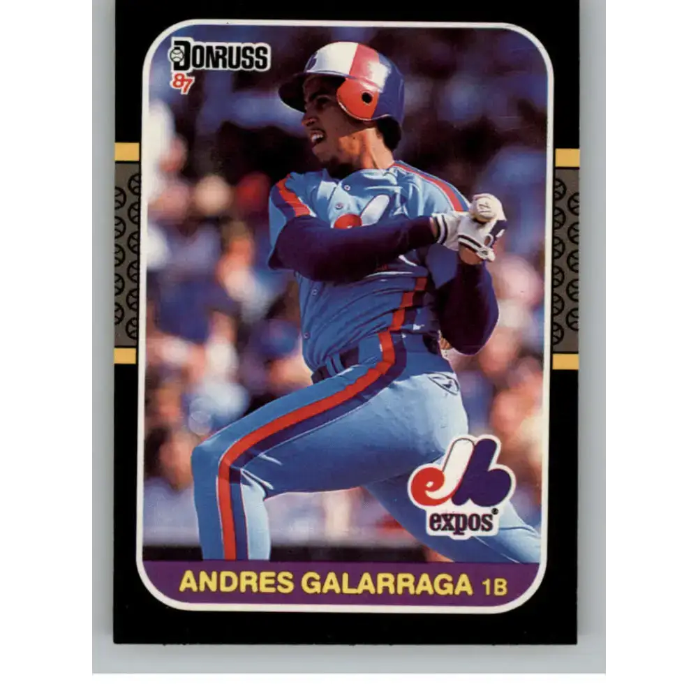 1987 Donruss #303 Andres Galarraga EX Excellent Montreal Expos Baseball Card - Baseball Card Single