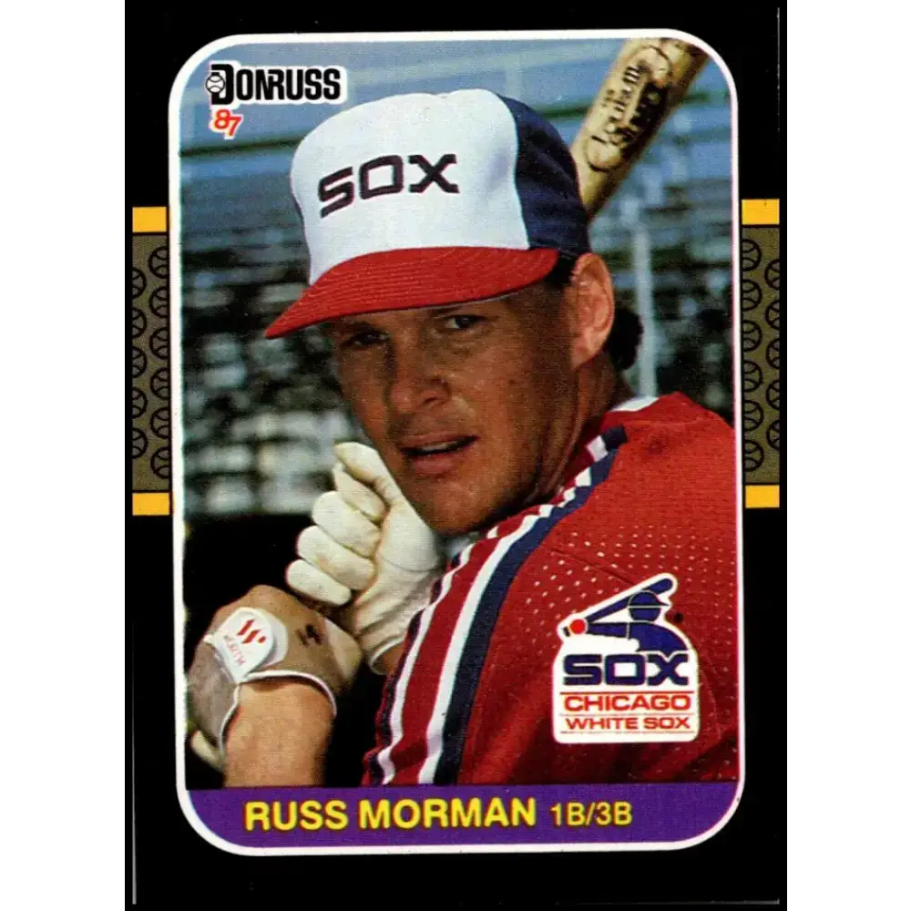 1987 Donruss #306 Russ Morman EX Excellent RC Rookie Chicago White Sox Baseball Card - Baseball Card Single