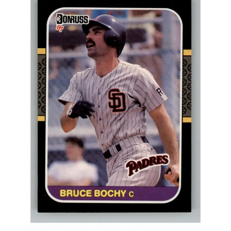 1987 Donruss #311 Bruce Bochy EX Excellent San Diego Padres Baseball Card - Baseball Card Single