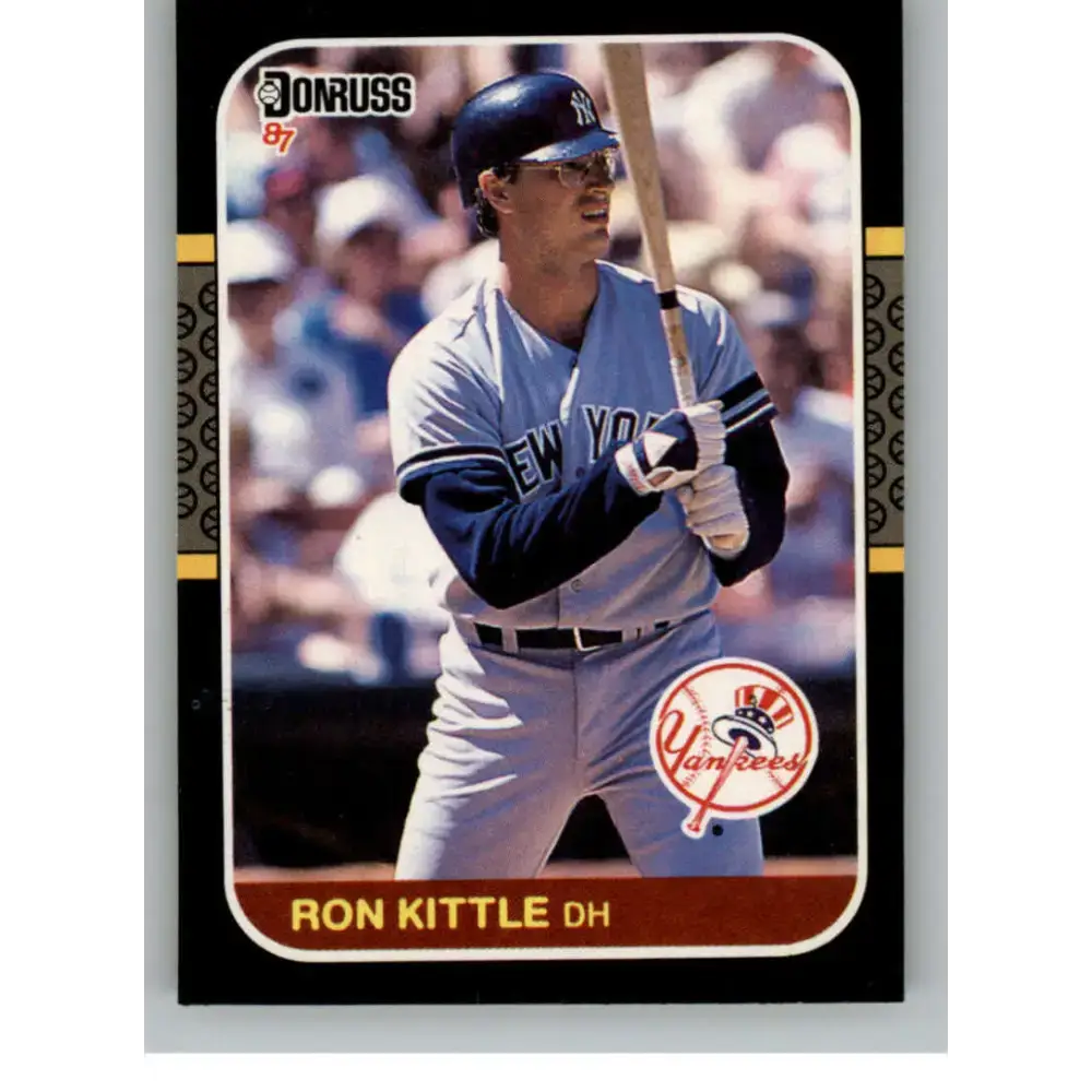 1987 Donruss #351 Ron Kittle EX Excellent New York Yankees Baseball Card - Baseball Card Single