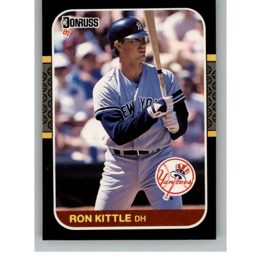 1987 Donruss #351 Ron Kittle EX Excellent New York Yankees Baseball Card - Baseball Card Single