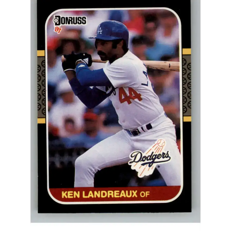 1987 Donruss #352 Ken Landreaux EX Excellent Los Angeles Dodgers Baseball Card - Baseball Card Single