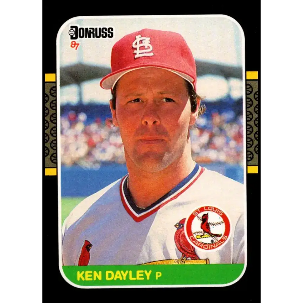 1987 Donruss #357 Ken Dayley EX Excellent St. Louis Cardinals Baseball Card - Baseball Card Single