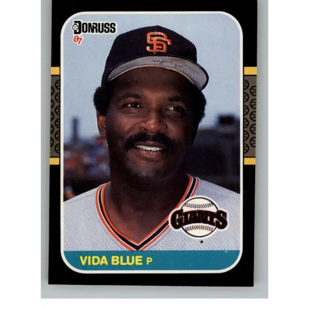 1987 Donruss #362 Vida Blue EX Excellent San Francisco Giants Baseball Card - Baseball Card Single
